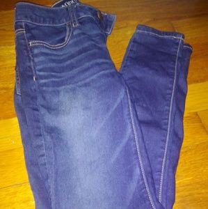 Americna eagle skinny jegging jeans